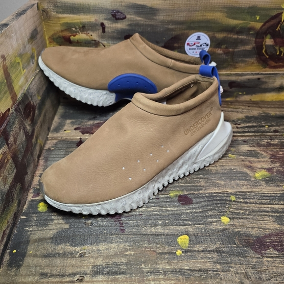 Nike Moc‎ Flow x UNDERCOVER Brown Slipper Sneakers DV5593-201 Mens Size 12 main image 7